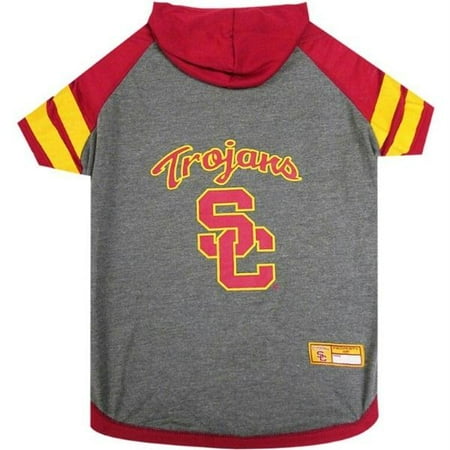 Pet Hoodie T-shirts - USC Trojans Pet Hoodie T-Shirt - Large