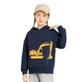 thumbnail image 3 of Sudadera con capucha para bebé, niño y niña, sudadera informal con estampado para bebé, regalo para niña, blusa, 3 of 5