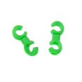 thumbnail image 4 of 10 Piezas Abrazadera de Soporte shamjiam Clips para cables de bicicleta, 4 of 9