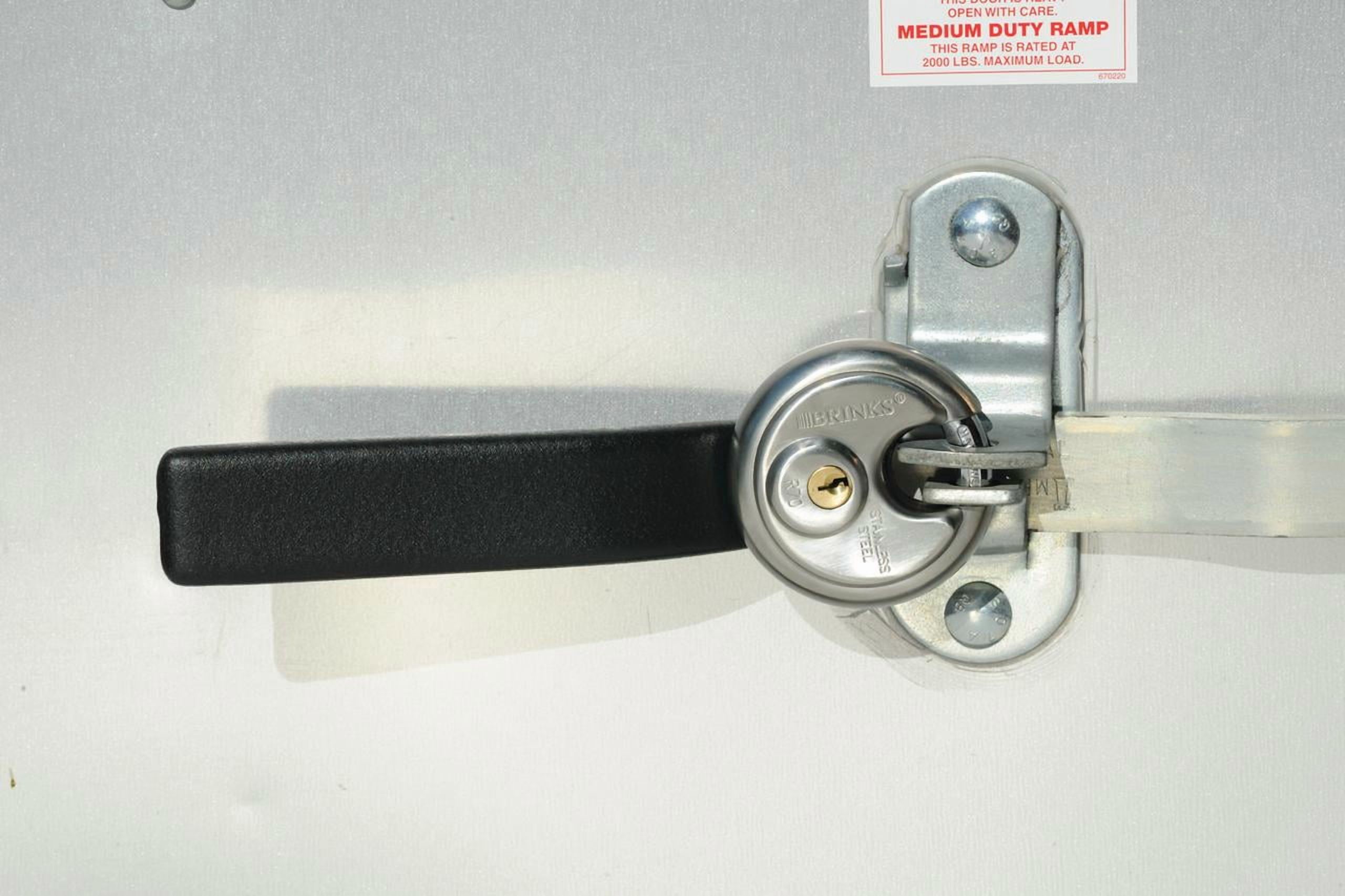 Brinks 60mm Stainless Steel Keyed Discus Padlock photo 6