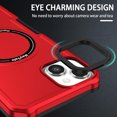 thumbnail image 4 of Feishell for iPhone 14 Case, [Compatible with MagSafe] Anti Fingerprint, Anti Scratch, Non Slip, Sleek, Shockproof, Military Grade Protection Case For iPhone 14, red, 4 of 10