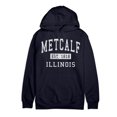 thumbnail image 1 of Metcalf Illinois Classic Established Premium Cotton Hoodie, 1 of 1