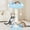 Blue Sky, variant on Tall for Indoor Cats Adults, Scratch with Sisal Rope Claw Scratcher, Solid Tower with and Toys Hole,Cactus Small Tree(Green Cactus)