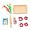Red, variant on Dollhouses Miniature Baking Kits Realistic Baking Mold Eggs Tray Perfect for Kitchens and Dining Rooms