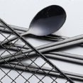 thumbnail image 5 of 4 Sets Korean Chopsticks Korean Spoons Black Stainless Steel Chopsticks Spoon Service For 4 People, 5 of 5