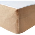 thumbnail image 1 of Faldón de cama Greenland Home de arpillera natural tamaño queen, 1 of 3