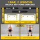 thumbnail image 5 of Kit de barra de pilates HOXWC con bandas de resistencia de 150 kg de capacidad, 5 of 7