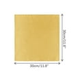 thumbnail image 2 of INSPIRE CHIC Men's Pocket Squares Solid Color Handkerchiefs Champagne One Size, 2 of 4