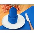 thumbnail image 4 of REGALWOVEN Polyester Napkins 6 Pack Cloth Napkins for Wedding Party Restaurant Dinner Parties Blue 18"x18", 4 of 6