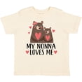 thumbnail image 3 of Inktastic My Nonna Loves Me Bear Boys or Girls Toddler T-Shirt, 3 of 5