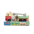 thumbnail image 4 of Melissa & Doug Wooden Fire Truck With 3 Firefighter Play Figures, 4 of 10