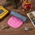 thumbnail image 3 of Topography Texture Roller Large Brick Clay Texture Rollers Irregular Square DIY Embossing Pottery Decortive Tool, 3 of 9
