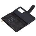 thumbnail image 3 of Wallet Phone Case, Multifunctional Phone Cover Skin Feeling Shock Absorbing With Built In Kickstand For Outdoor Travel Black, 3 of 8