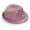 Pink, variant on Fedora Hat Jazz Hat Cap Dance Hat Glitter Sequins Flashing LED Hat for Party Hat Dress Up Costume Accessories