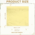 thumbnail image 2 of Uxcell Gold Leaf Sheets for Art, Gold Foil Sheet Metallic Leaf Papers for DIY Crafts Resin Gold, 2 of 7