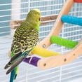 thumbnail image 3 of BotaniNest Adjustable With Portable Lightweight Cat Stairs For Sofa Bed High, 3 of 6