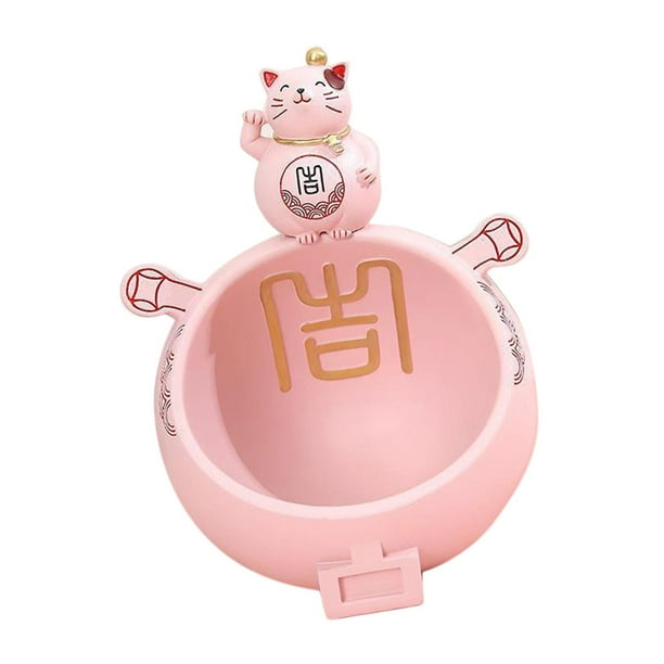 Estatuas de resina Sunnimix centro de mesa almacenamiento Rosado estatuas de escritorio