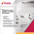 Kidde Smoke & Carbon Monoxide Detector with Voice Alerts, Battery