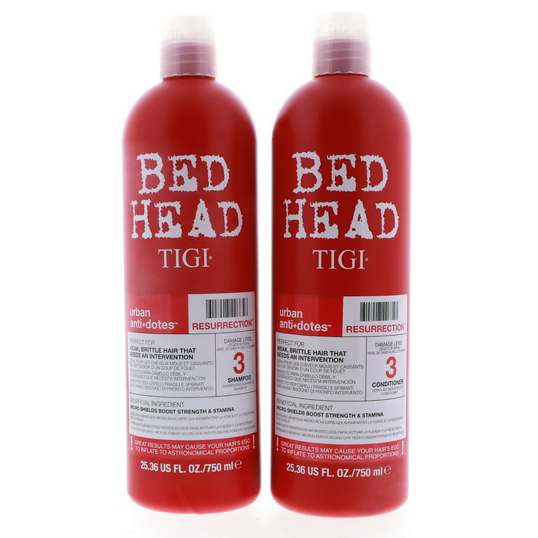 TIGI Bed Head Conditioner, 25.36 1 Pc, TIGI Head Resurrection Shampoo, 25.36 oz 1 Pc Walmart.com