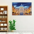thumbnail image 3 of The Papal Basilica of Saint Peter in The Vatican - Wrapped Canvas Print Wall Art | 18" W x 12" H, 3 of 4