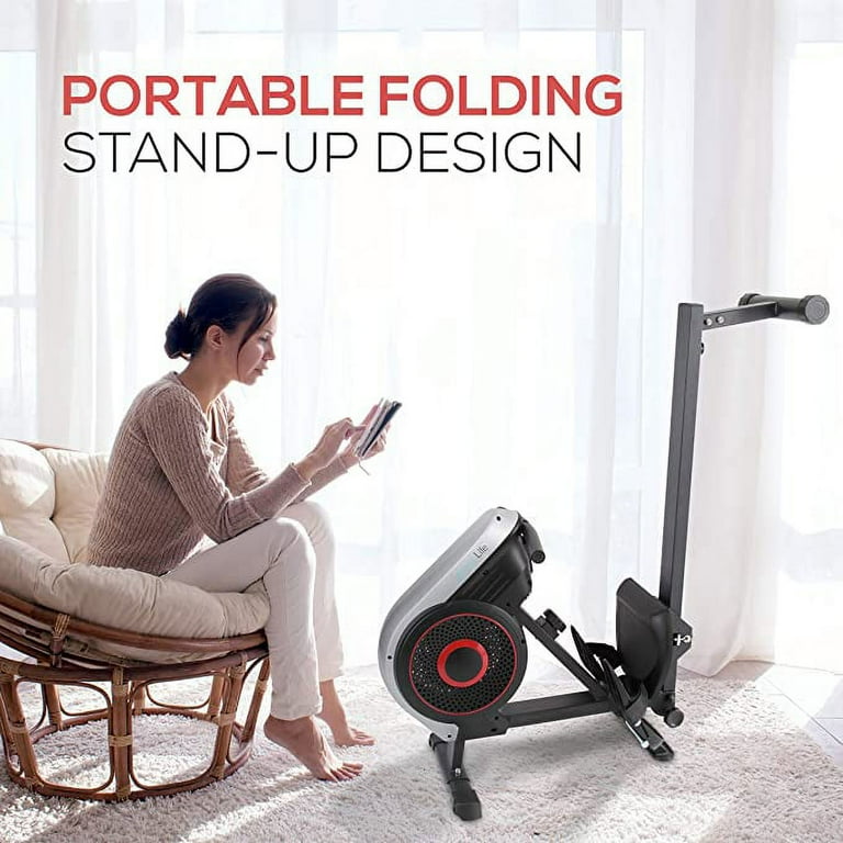 SereneLife Rowing Machine Air and Magnetic Rowing Machine Rowing