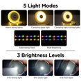 thumbnail image 3 of Guirnalda de luces LED recargables OGERY para acampar, paquete de 3 unidades, 10 m, 3 of 9