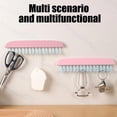 thumbnail image 7 of Bra Hanger for Closet, Tank Top Organizer 8 Hooks Capacity Space Saving Hanger Closet Organizers and Storage for Dorm & Apartment for Tank Top, Hats, Scarf etc. （Pink）, 7 of 7