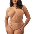 thumbnail image 5 of Elomi Zarla High Leg Brief Panty (302553),Medium,Cafe Au Lait, 5 of 6
