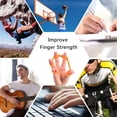 thumbnail image 3 of 3 Piezas Fortalecedor de Agarre de Mano, Ejercitador de Antebrazo Fortalecedor de Mano Bandas Extensoras de Dedos para Deportes de Entrenamiento Muscular, Alivio del Estrés, Aumento de Fuerza, Escalada en Roca JM, 3 of 5