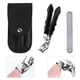 thumbnail image 2 of Cortauñas mejorado: mordazas anchas, sistema antisalpicaduras, mango ergonómico; ideal para uñas gruesas, personas mayores y un corte preciso de las uñas de los pies, 2 of 7