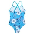 thumbnail image 4 of MSemis Little Girls One Piece Floral Print Swimwear, 4 of 7