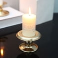 thumbnail image 3 of Pillar Candle Holder Plate for Dining Table, Decorative Iron Candlestick Holders, 3 of 8