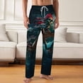 thumbnail image 2 of Pirates of The Caribbean Men's Pajama Pants Ultra Lightweight Pjs Bottoms Sleepwear Bottom Pants with Pocket Drawstring, 2 of 7