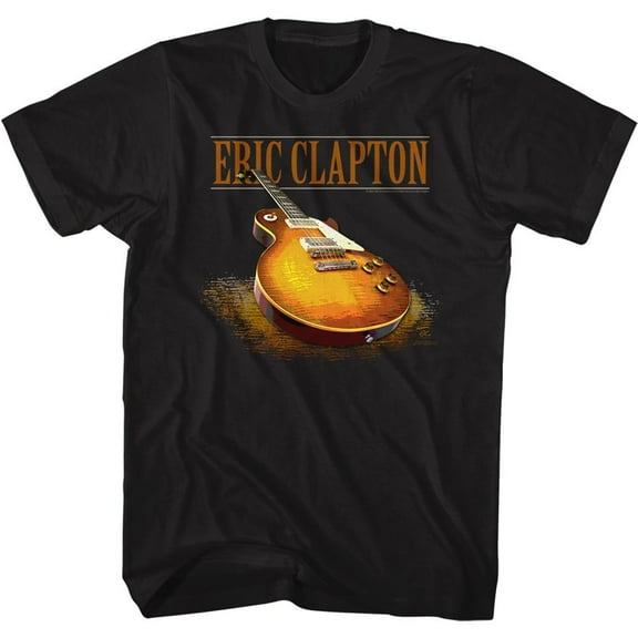 Eric Clapton Guitar Black Adult T-Shirt