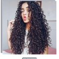 thumbnail image 5 of Pequeño Pelo Rizado Afro Afro Esponjoso Pelo Largo Y Rizado Rosa Red Para El Cabello Negro, 5 of 5