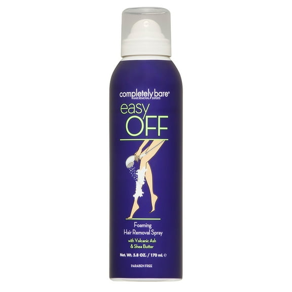 Completely Bare easy OFF Foaming Hair Removal Spray 5.8OZ