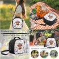 thumbnail image 4 of ZUXONGSY Highland Cow Daisy Flower Print Fashion Backpack for School Girls and with Lunch Box 4 in 1 Set Kids Bookbag Lightweight School Bag Set Back Pack Back to School Gifts, 4 of 5
