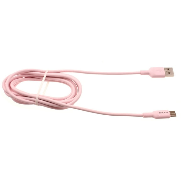 For Moto G Stylus (2023)/(2022) - Pink 6ft USB-C Cable, Charger Cord Power Wire Type-C Fast Charge for Motorola Moto G Stylus (2023)/(2022) Phones