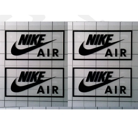 4Pc ??Nike Air Decal Set – Car, Window & Wall Stickers | Each 2.5" Wide ??