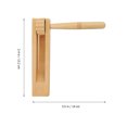 thumbnail image 2 of HOOWIFFY Instrument de Percussion Kaki Castanet pour Éducation Musicale Créative, 2 of 8