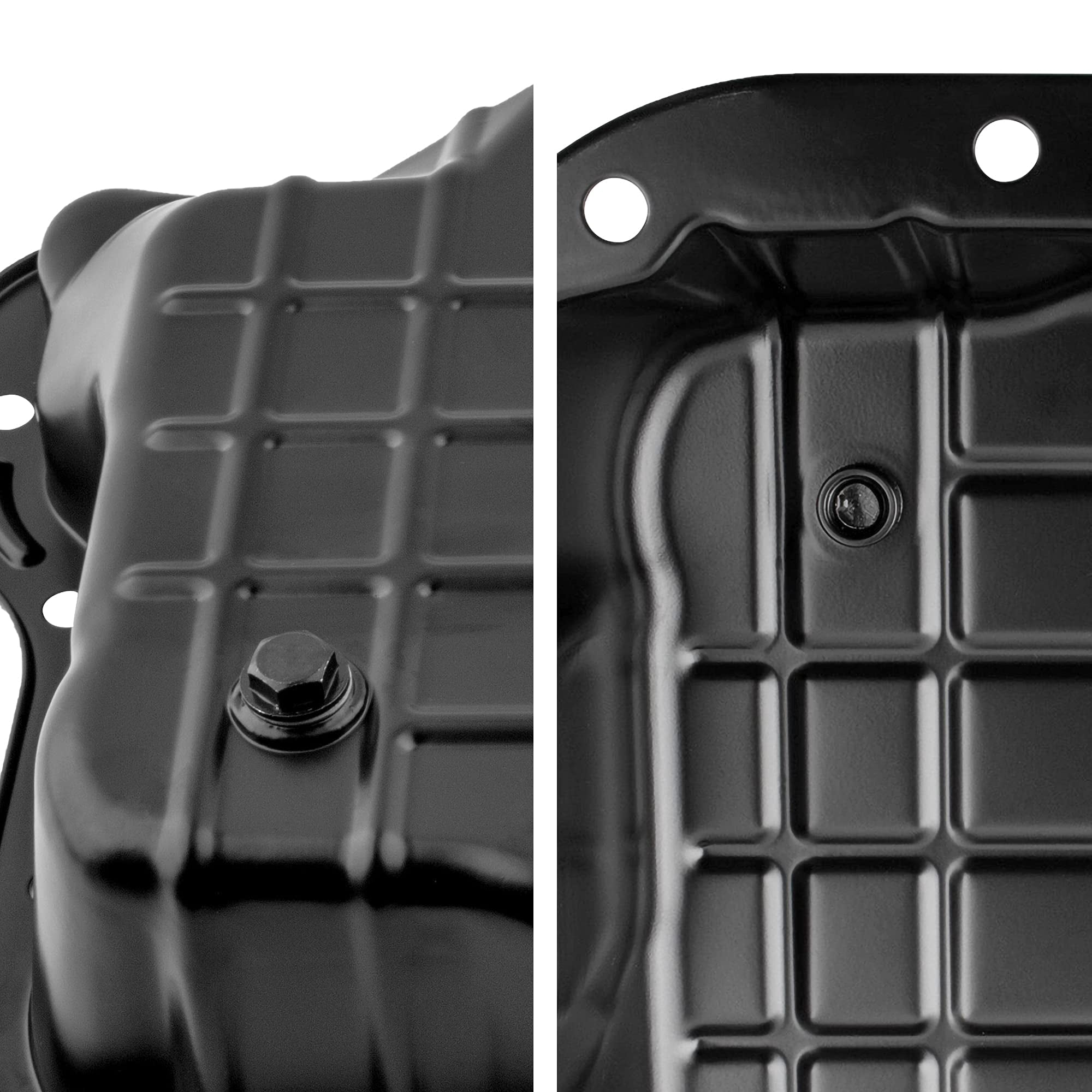 BOXI Transmission Oil Pan Compatible with Dodge Ram 1500 2500 3500 Durango Dakota B1500 B2500 B3500 (For 4-Speed Automatic Transmission 46RE / 47RE / 48RE) 52118780AD 265-827