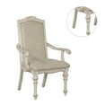 thumbnail image 5 of Set of 2 Padded Dining Arm Chairs in Antique White, 5 of 5