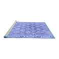 thumbnail image 2 of Ahgly Company Machine Washable Indoor Rectangle Oriental Blue Traditional Area Rugs, 2' x 5', 2 of 4