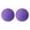 Purple, variant on Joernso 2Pcs 60mm Elastic Solid Color EVA Golf Practice Balls for Outdoor Sports