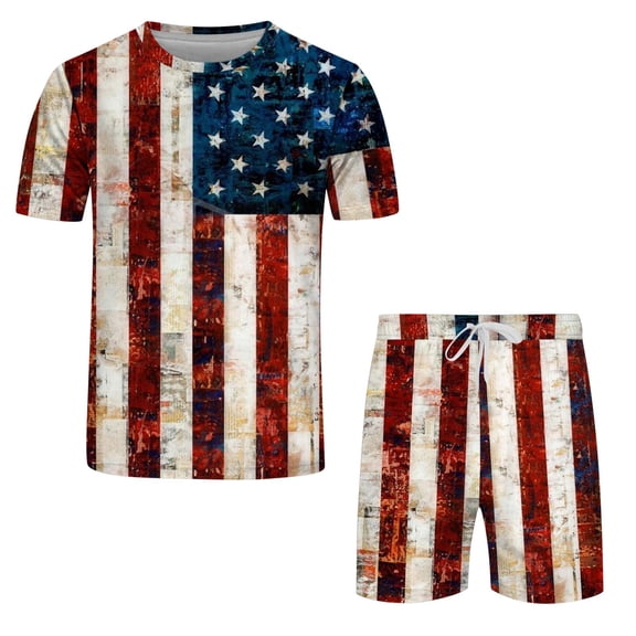 Vedolay Short Sets Mens Short Sets 2 Piece Outfits Shirt Fashion Summer Casual Short Sleeve and Shorts Set for Men,Black M