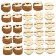 thumbnail image 3 of 100 botones de madera para sombreros, fáciles de usar, para tejer gorros de amigos. Corazón medio, 3 of 9