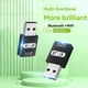 thumbnail image 5 of Adaptador WiFi Inalámbrico 2 en 1 AX900 USB WIFI6 Bluetooth 5.4 de Doble Banda 2.4G+5GHz 900Mbps para 10/11, 5 of 5