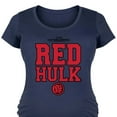 thumbnail image 3 of Marvel Captain America: Brave New World - Red Hulk Collegiate - Maternity Scoop Neck Tee, 3 of 5