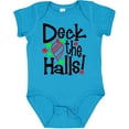 thumbnail image 3 of Inktastic Deck the Halls Christmas Ornament Boys or Girls Baby Bodysuit, 3 of 5