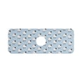thumbnail image 7 of Yayeee Faucet Mat for Kitchen Sink 14.7" Diatomite Long Splash Guard Pad, Blue Sheep Pattern, 7 of 7